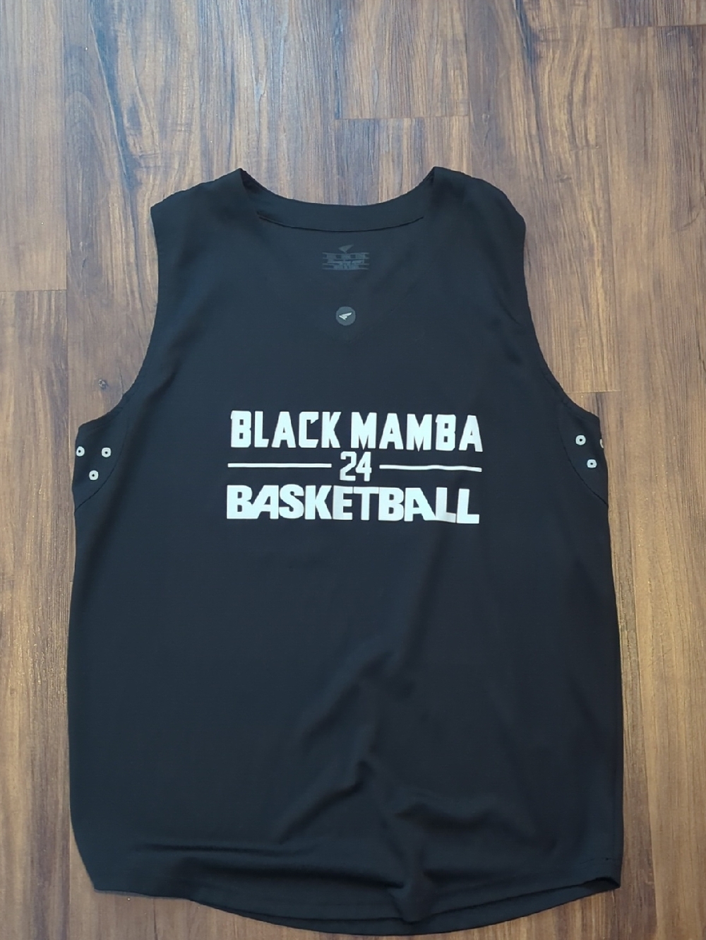 Black Mamba 24 Basketball Sleeveless Tank - Black